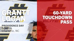 60-yard Touchdown Pass vs Charlotte Country Day School