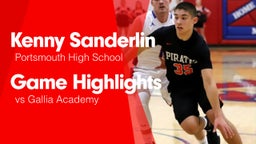 Game Highlights vs Gallia Academy