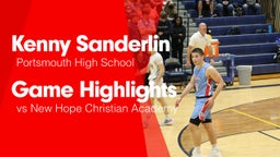 Game Highlights vs New Hope Christian Academy