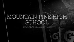 Darren Mcclinton's highlights Mountain Pine High School