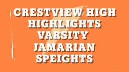 Crestview High Highlights Varsity 