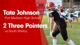 2 Three Pointers vs South Shelby 