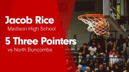 5 Three Pointers vs North Buncombe