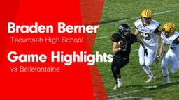 Game Highlights vs Bellefontaine 