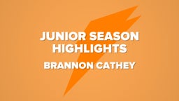 Junior season highlights