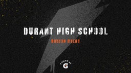 Bryson Myers's highlights Durant High School