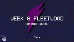 Dominic Caruso's highlights Week 6 Fleetwood