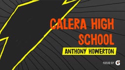 Anthony Howerton's highlights Calera High School