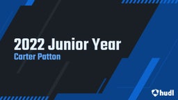 2022 Junior Year