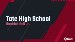 Dredrick Bell jr.'s highlights Tate High School