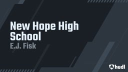 E.j. Fisk's highlights New Hope High School