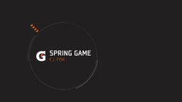 E.J. Fisk's highlights Spring Game 