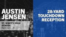 28-yard Touchdown Reception vs Glidden-Ralston 
