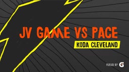 Koda Cleveland's highlights JV Game vs Pace