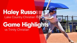 Game Highlights vs Trinity Christian 