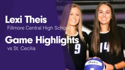 Game Highlights vs St. Cecilia