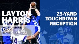 23-yard Touchdown Reception vs Heritage 
