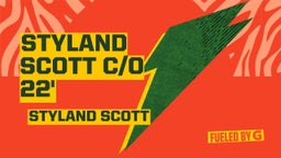 Styland Scott c/o 22' 