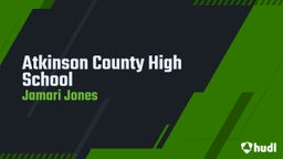 Jamari Jones's highlights Atkinson County High School