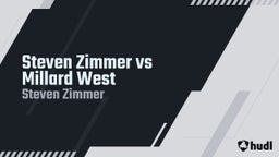 Steven Zimmer vs Millard West