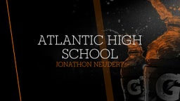 Jonathon Neudert's highlights Atlantic High School