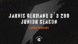 Jarvis Germany 63 280 Junior Season