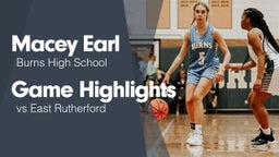 Game Highlights vs East Rutherford 