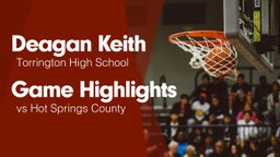 Game Highlights vs Hot Springs County 
