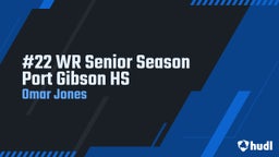 #22 WR Senior Season Port Gibson HS 
