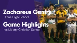 Game Highlights vs Liberty Christian School 