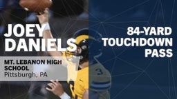 84-yard Touchdown Pass vs Canon-McMillan