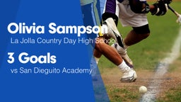 3 Goals vs San Dieguito Academy
