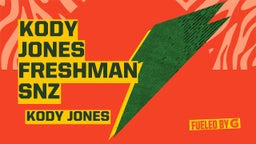 Kody Jones Freshman Snz