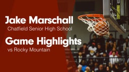 Game Highlights vs Rocky Mountain