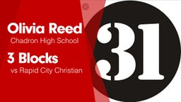 3 Blocks vs Rapid City Christian 