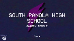 Garren Temple's highlights South Panola High School