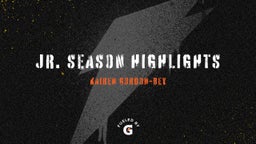 Jr. Season Highlights