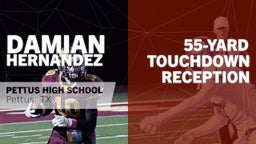 55-yard Touchdown Reception vs Agua Dulce High