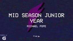 Mid season junior year 