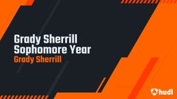 Grady Sherrill Sophomore Year