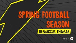 Spring Football season 