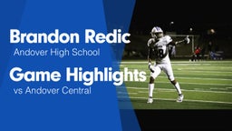 Game Highlights vs Andover Central