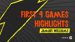 first 4 games Highlights 