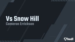 Vs Snow Hill    