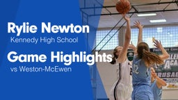 Game Highlights vs Weston-McEwen 