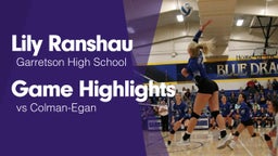 Game Highlights vs Colman-Egan