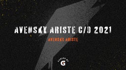 Avensky Ariste c/o 2021