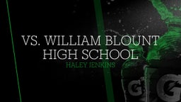 Haley Jenkins's highlights vs. William Blount High School