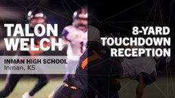 8-yard Touchdown Reception vs Remington 