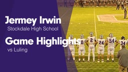 Game Highlights vs Luling 